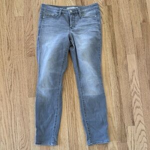 Athleta Sculptek Women's Skinny Jeans in Light Gray